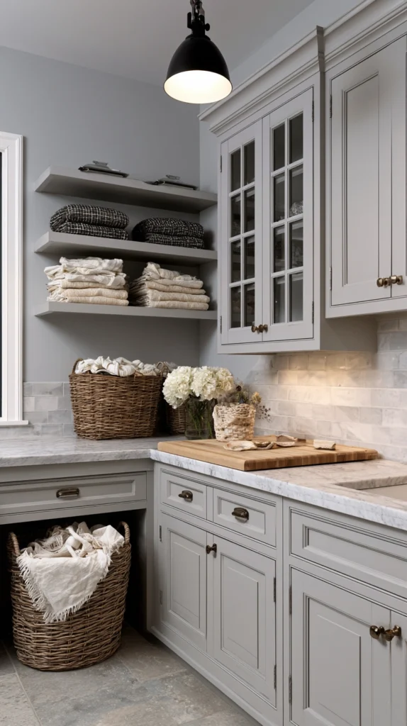 15 Fall Laundry Room Storage Ideas That Actually Look Pretty 10 df 9 3