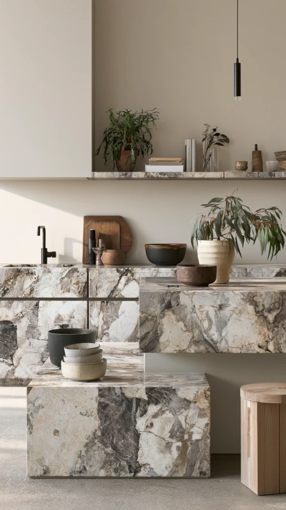 15 Viola Marble Kitchen and Bathroom Ideas for a Luxe Natural Feel 10 df 9