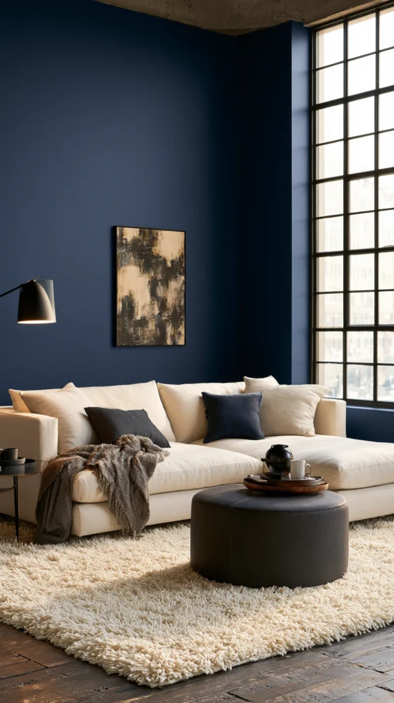 15 Moody Blue Living Room Ideas for a Cool, Calm Vibe 2 ea 1
