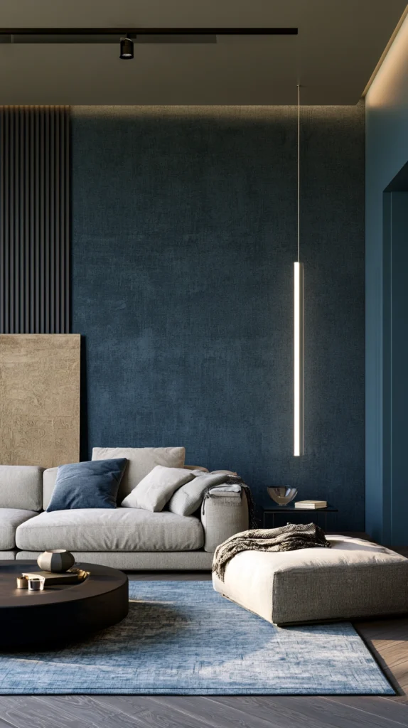 15 Moody Blue Living Room Ideas for a Cool, Calm Vibe 6 ea 5