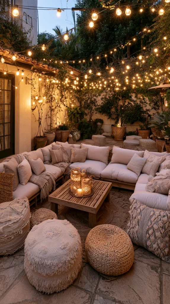 15 String Light Patio Ideas That Create a Magical Atmosphere 15 ed 14 3