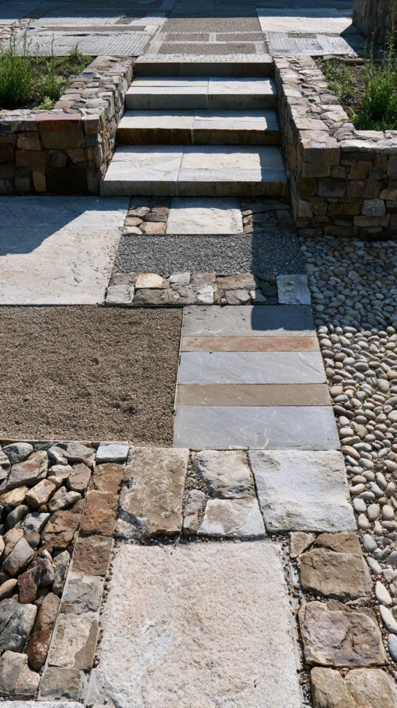 15 Outdoor Texture Layering Ideas Using Natural Materials 15 ed 14 5