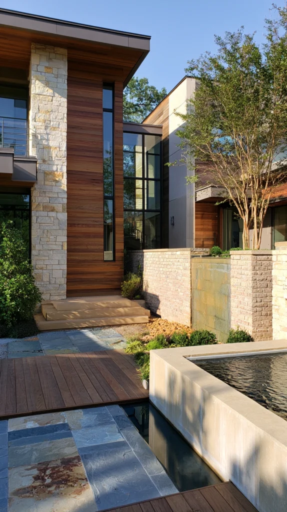 15 Outdoor Texture Layering Ideas Using Natural Materials 16 ed 15 1