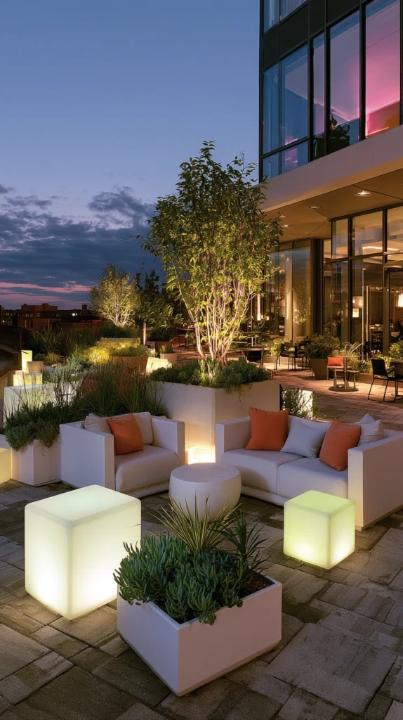 14 Twilight Garden Seating Ideas That Look Magical After Dark 6 ed 5