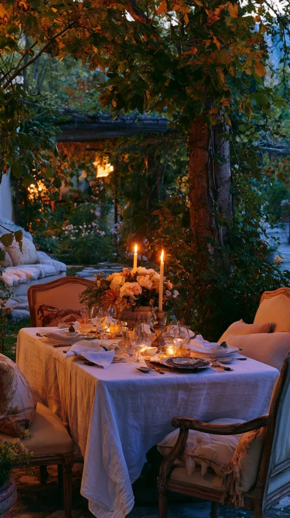 14 Twilight Garden Seating Ideas That Look Magical After Dark 10 ed 9