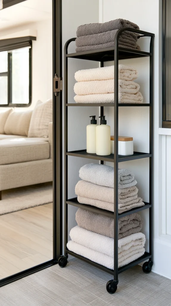 13 Fall Camper Bathroom Storage Solutions for Tight Spaces 11 ef 10 1