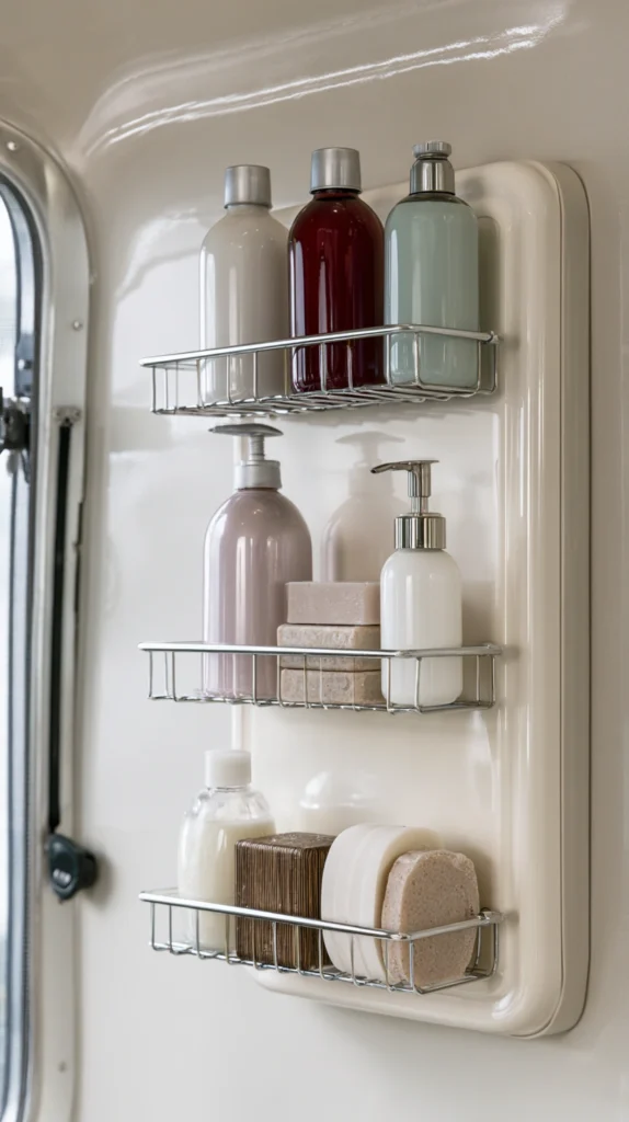 13 Fall Camper Bathroom Storage Solutions for Tight Spaces 4 ef 3 1