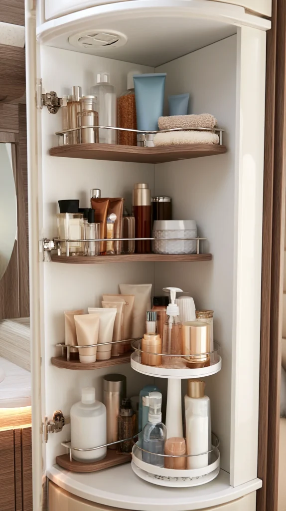 13 Fall Camper Bathroom Storage Solutions for Tight Spaces 9 ef 8 1