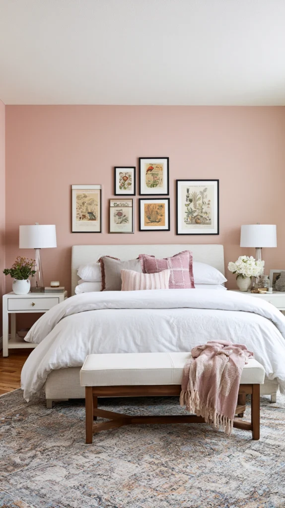 14 Vintage Pink Room Ideas for a Soft, Bold Bedroom Refresh 11 eg 10