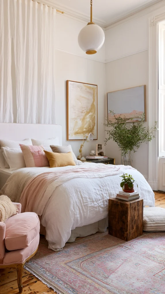 14 Vintage Pink Room Ideas for a Soft, Bold Bedroom Refresh 14 eg 13