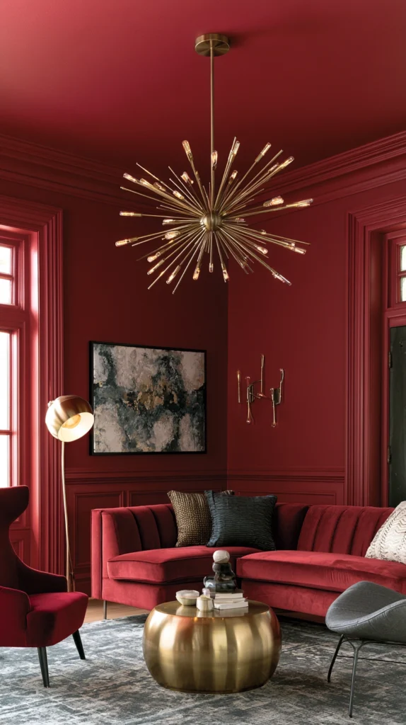 14 Cherry Red Room Decor Ideas for a Bold Statement 11 er 10