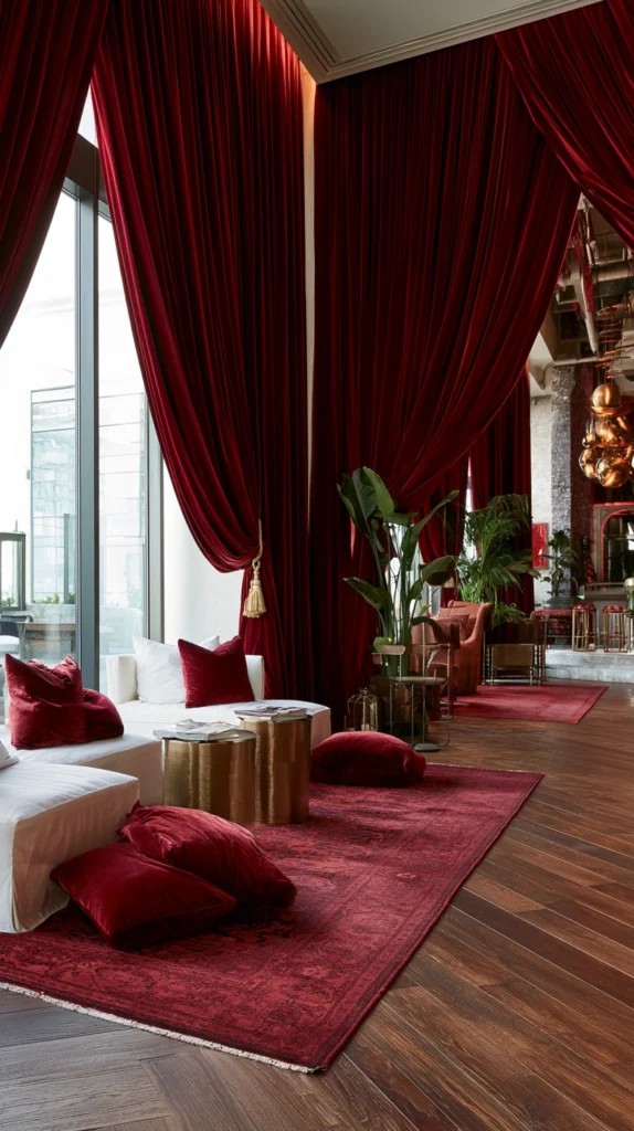 14 Cherry Red Room Decor Ideas for a Bold Statement 8 er 7
