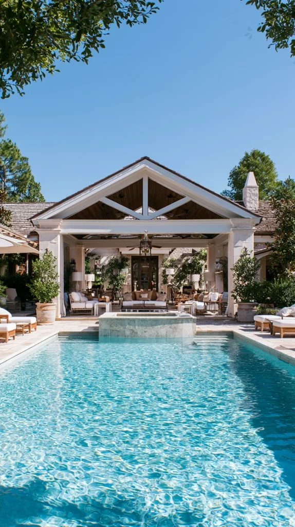 15 Poolside Lounge Chair Setup Ideas for a Resort-at-Home Vibe 16 ew 15