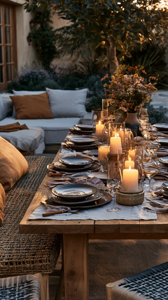 14 Citronella and Candle Lantern Tablescape Ideas for Warm Evening Dining 5 ew 4 1
