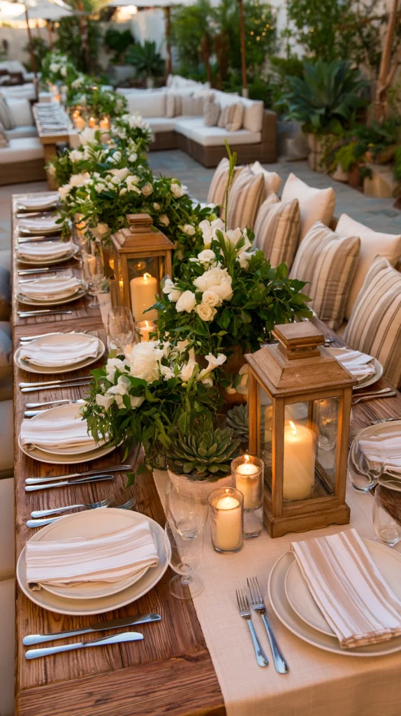 14 Citronella and Candle Lantern Tablescape Ideas for Warm Evening Dining 9 ew 8 1