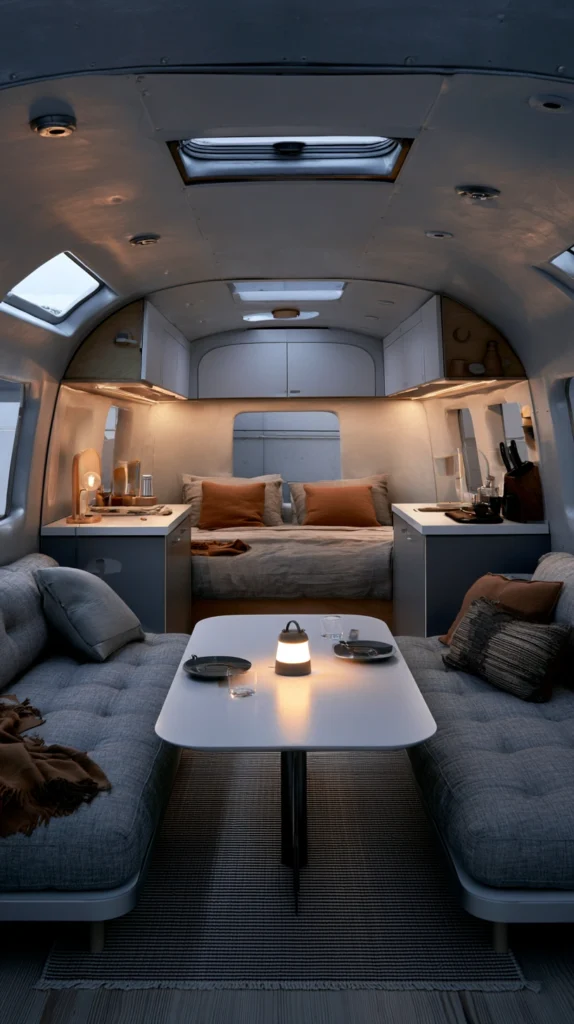 14 Ways to Build a Genuinely Cozy Camper Living Room Nook 3 fg 2