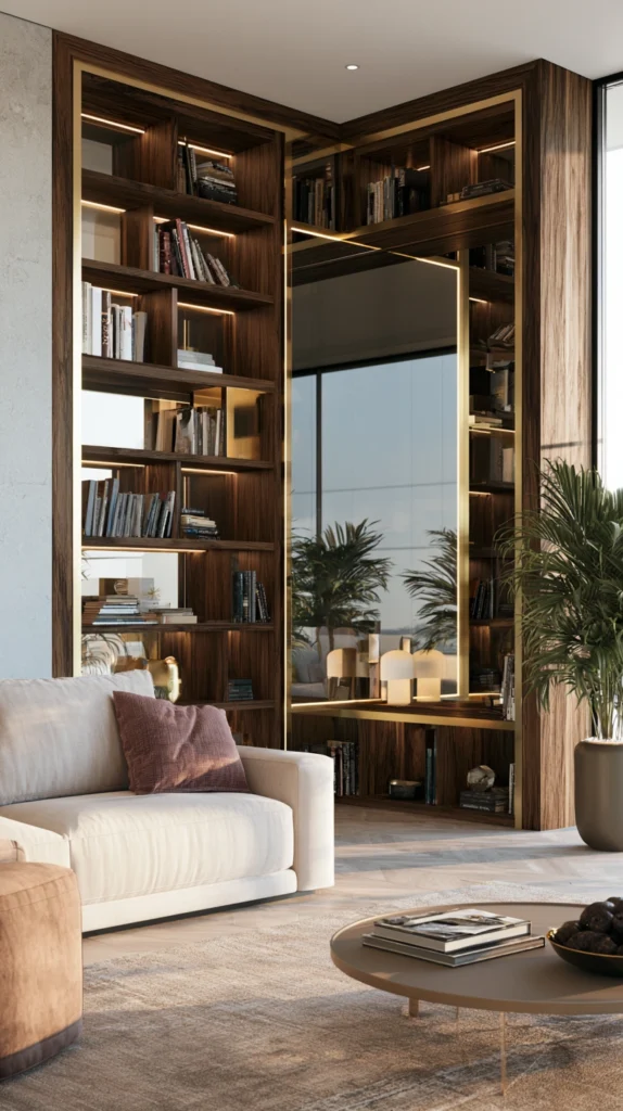 14 Gold Mirror Decor Ideas to Brighten and Enlarge Your Space 12 od 11