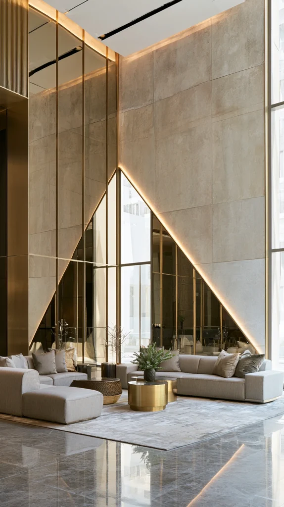 14 Gold Mirror Decor Ideas to Brighten and Enlarge Your Space 6 od 5