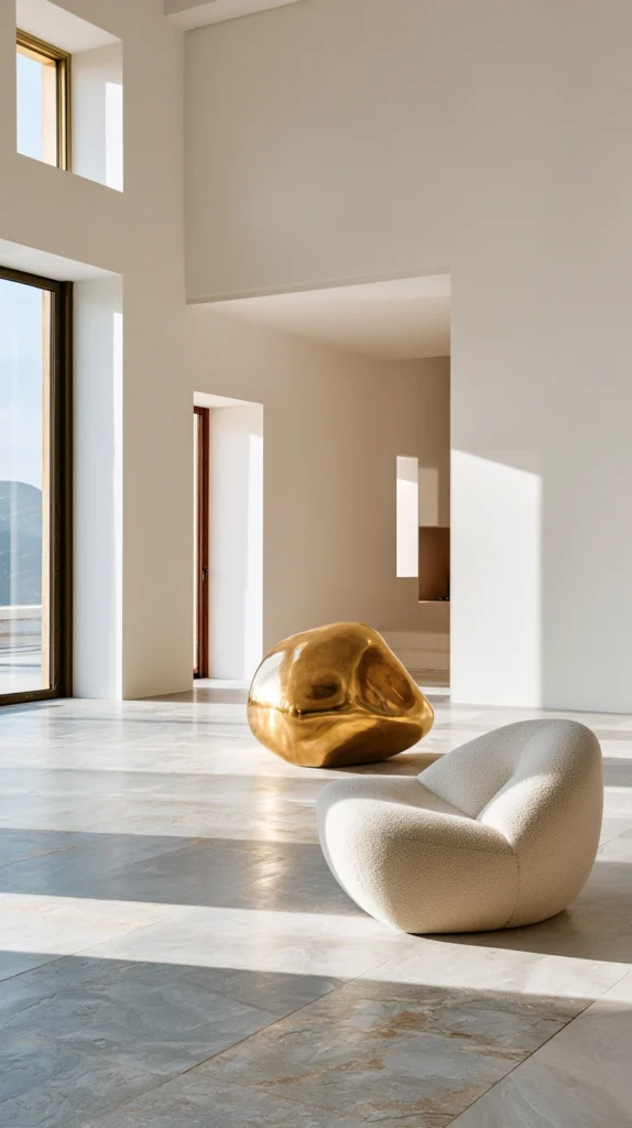 15 Minimalist Spaces with Gold Accents That Still Feel Warm 2 pi 1