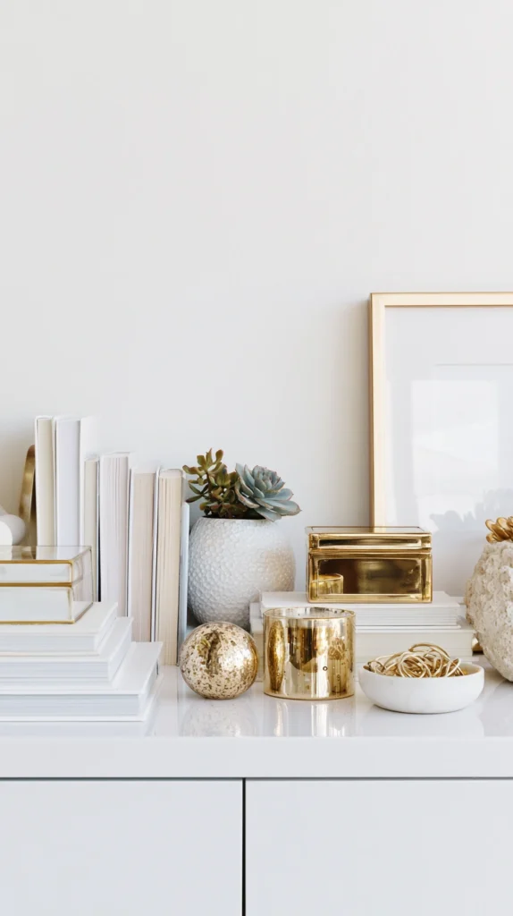 15 Minimalist Spaces with Gold Accents That Still Feel Warm 16 pi 15