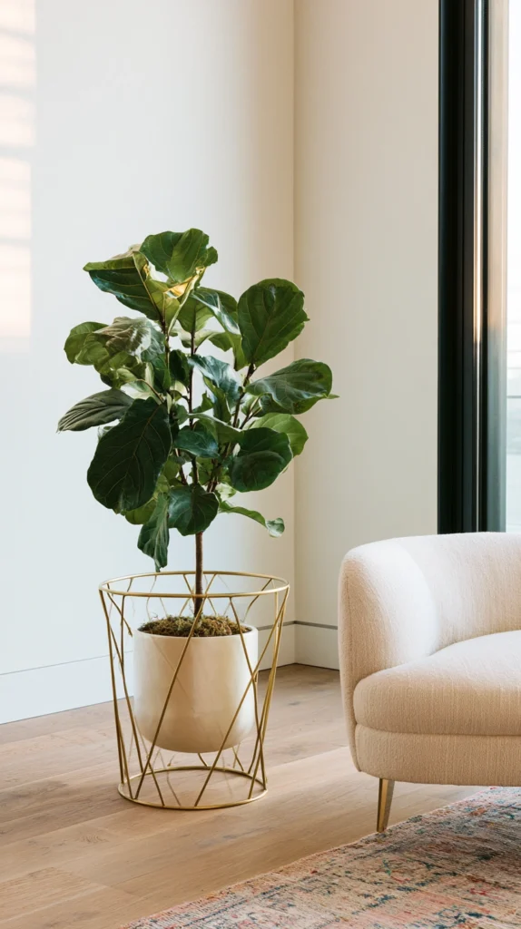 15 Minimalist Spaces with Gold Accents That Still Feel Warm 9 pi 8