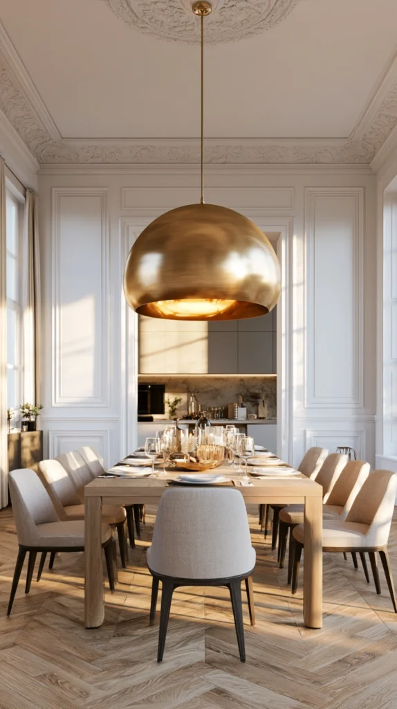 14 Gold Accent Dining Room Ideas for Elegant Gatherings 2 pj 1
