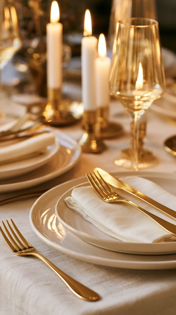 14 Gold Accent Dining Room Ideas for Elegant Gatherings 4 pj 3