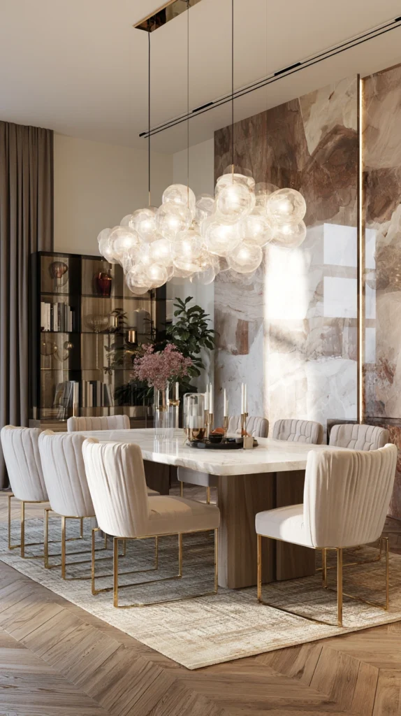 14 Gold Accent Dining Room Ideas for Elegant Gatherings 10 pj 9