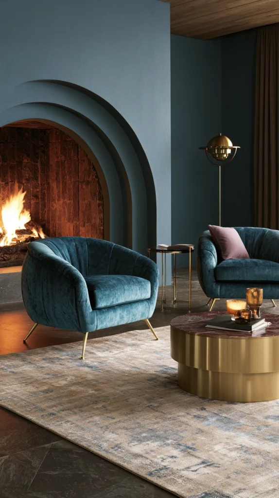 14 Gold Accent Fireplace Ideas for a Glamorous Focal Point 10 pk 9 1