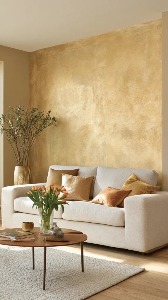 14 Champagne Gold Decor Ideas for Soft Luxury Interiors 2 po 1