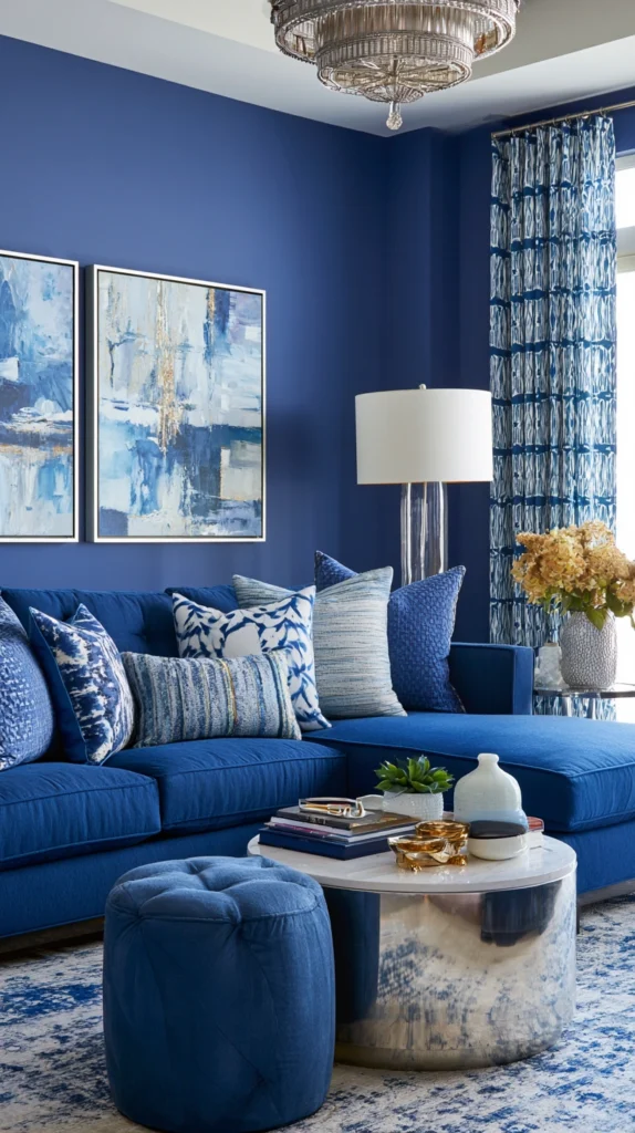 15 Cobalt Blue Living Room Ideas That Make a Bold Statement 13 re 12