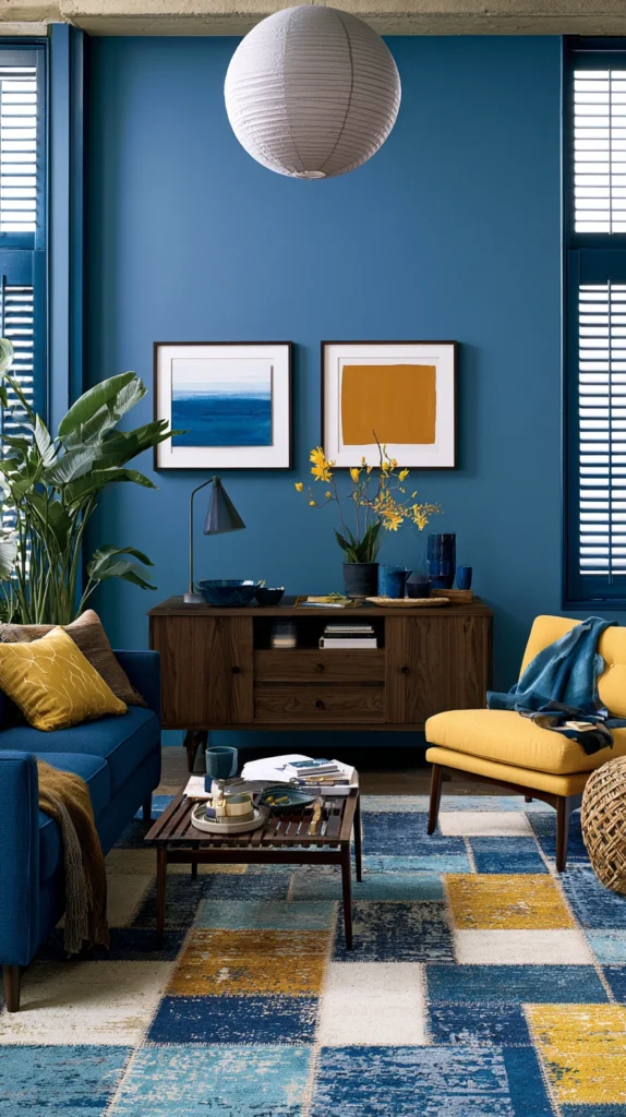 15 Cobalt Blue Living Room Ideas That Make a Bold Statement 14 re 13