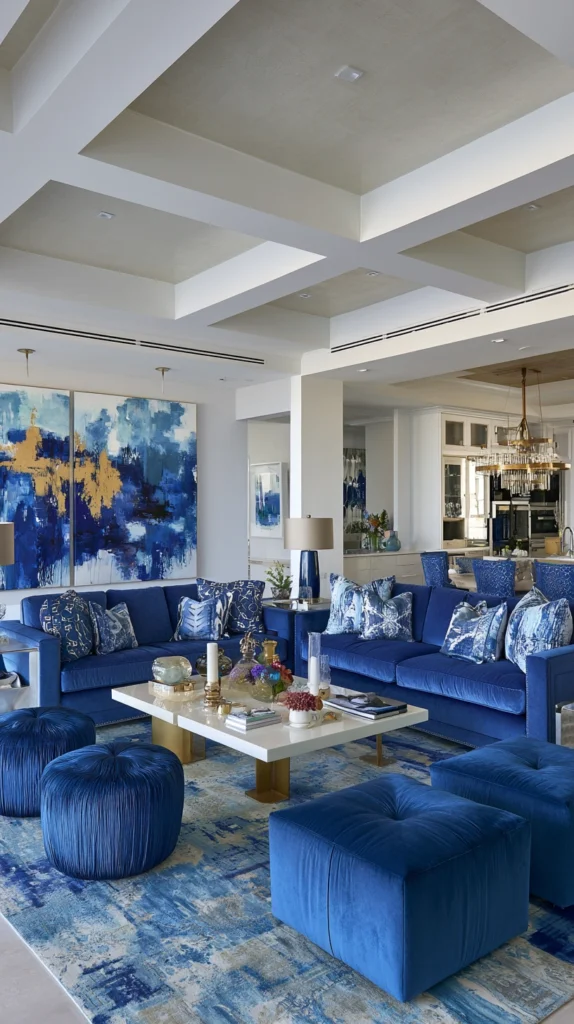 15 Cobalt Blue Living Room Ideas That Make a Bold Statement 16 re 15