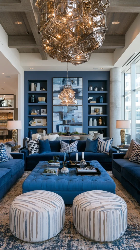 15 Cobalt Blue Living Room Ideas That Make a Bold Statement 7 re 6