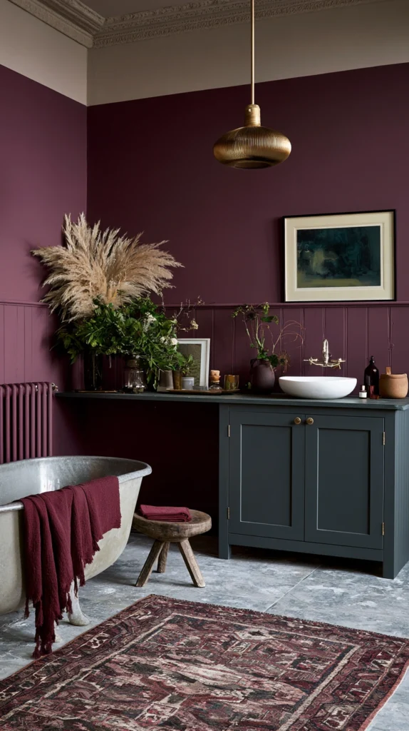 15 Aubergine Kitchen Ideas for a Bold, Moody Summer Makeover 16 rt 15 1