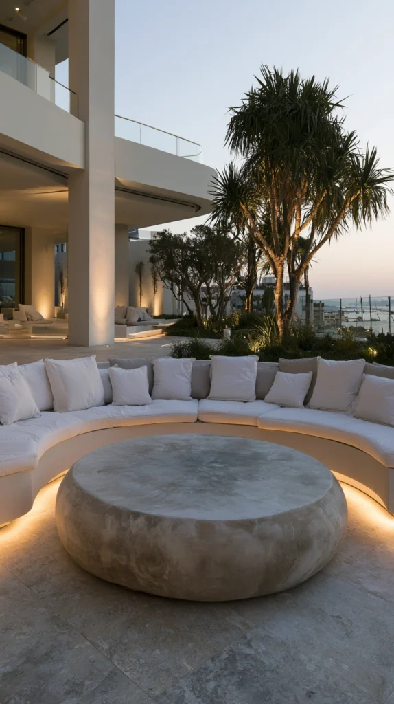 15 Curved Outdoor Furniture Ideas for a Flow-Friendly Patio 5 rt 4