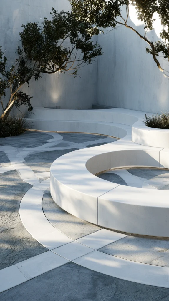 15 Curved Outdoor Furniture Ideas for a Flow-Friendly Patio 6 rt 5