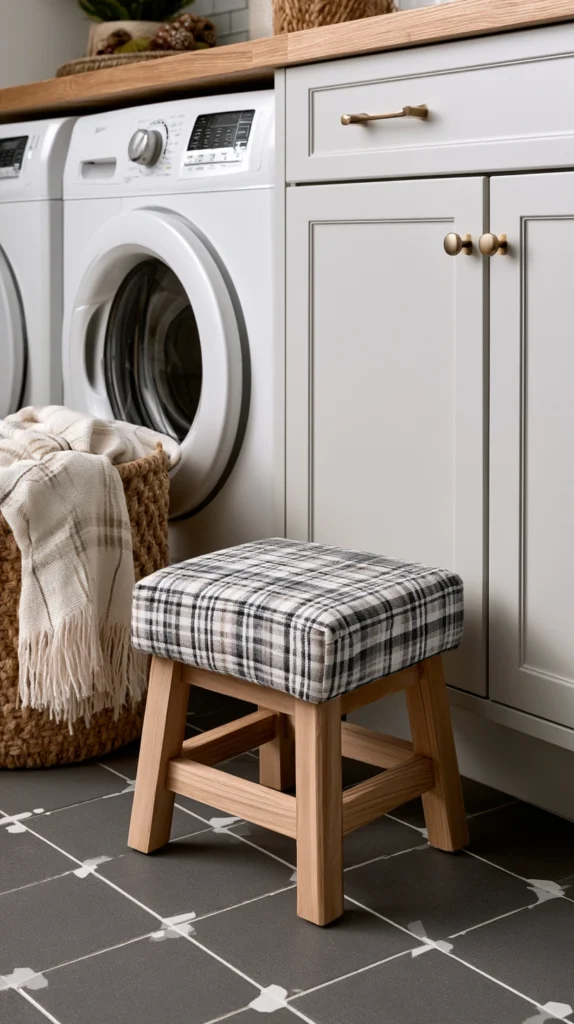 13 Pumpkin and Plaid Accents for a Seasonal Laundry Room 13 sd 12 1