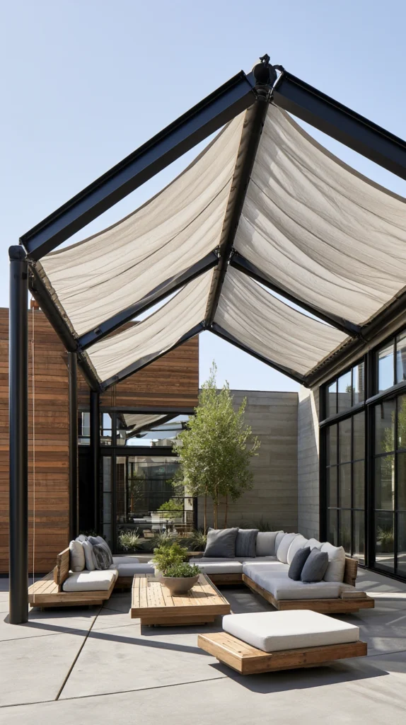15 Shade Structure Ideas to Try Instead of the Basic Umbrella 13 sd 12 2