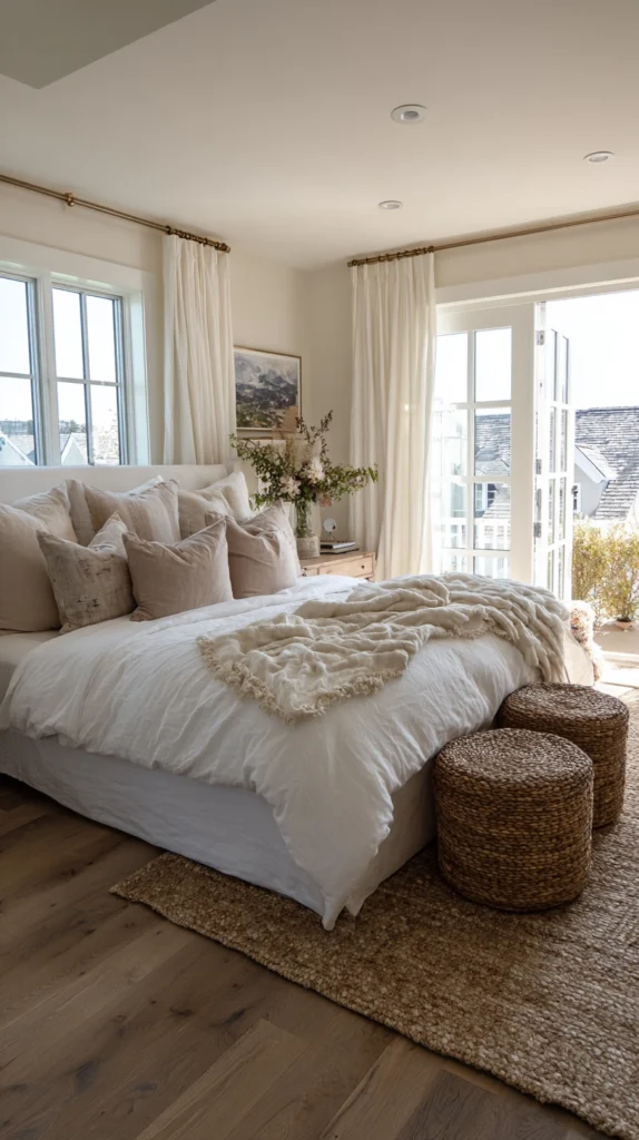 15 Cottage Aesthetic Bedroom Ideas for a Breezy Getaway Feel 2 tf 1 1