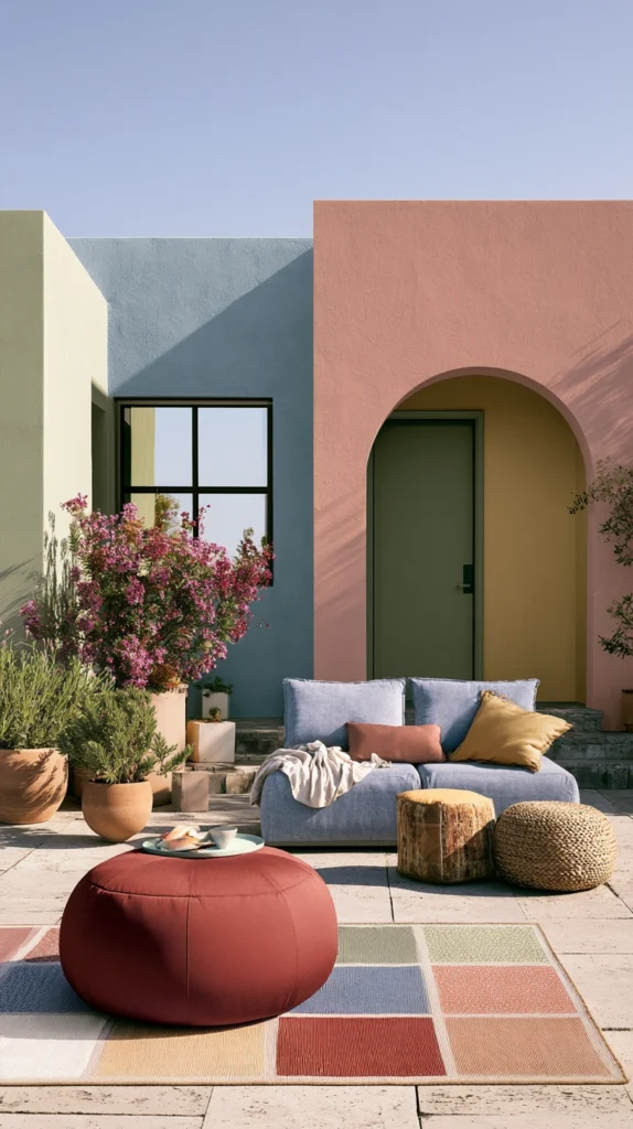 14 Outdoor Color Palette Ideas That Bring Bold Personality to Your Patio 14 tr 13