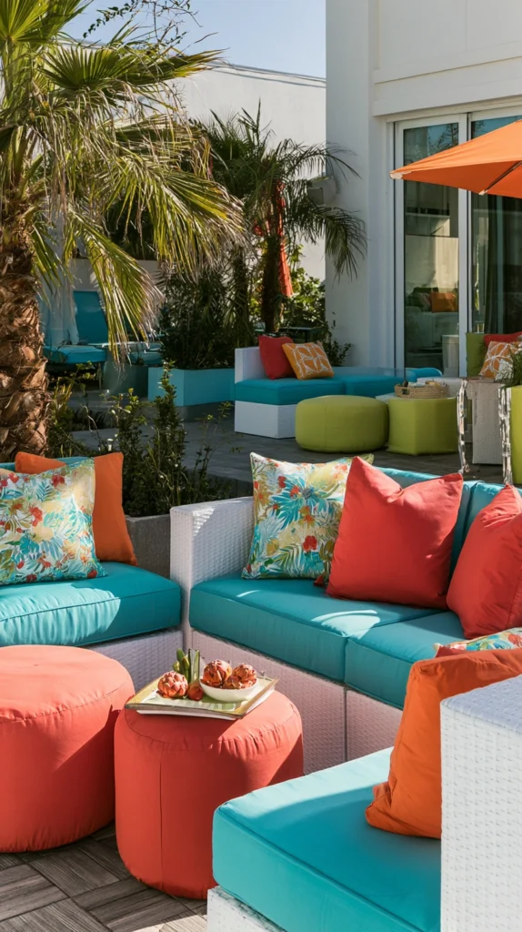 14 Outdoor Color Palette Ideas That Bring Bold Personality to Your Patio 5 tr 4
