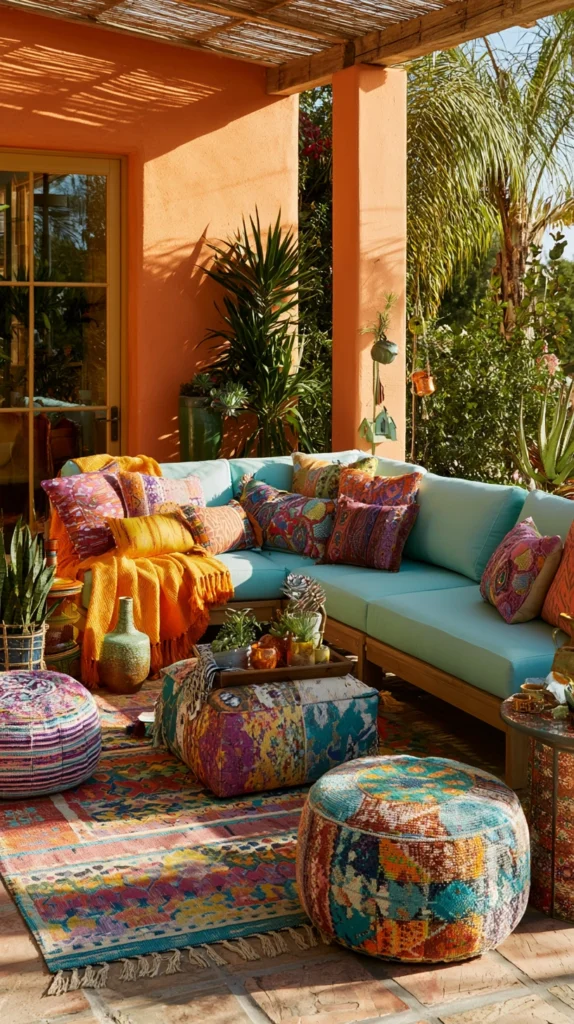 14 Outdoor Color Palette Ideas That Bring Bold Personality to Your Patio 10 tr 9