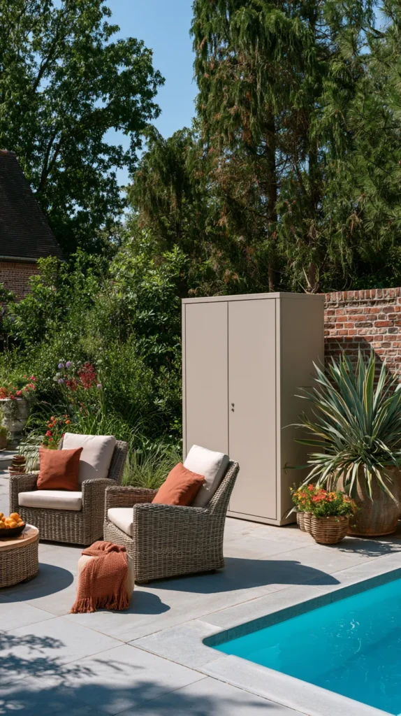 14 Storage-Integrated Outdoor Furniture Ideas for the Organized Host 11 uy 10