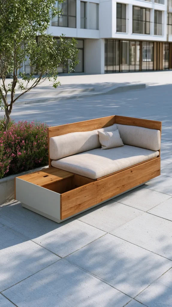 14 Storage-Integrated Outdoor Furniture Ideas for the Organized Host 12 uy 11