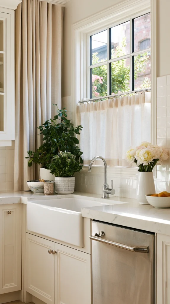14 Kitchen Window Decor Ideas That Feel Light and Breezy 4 wd 3