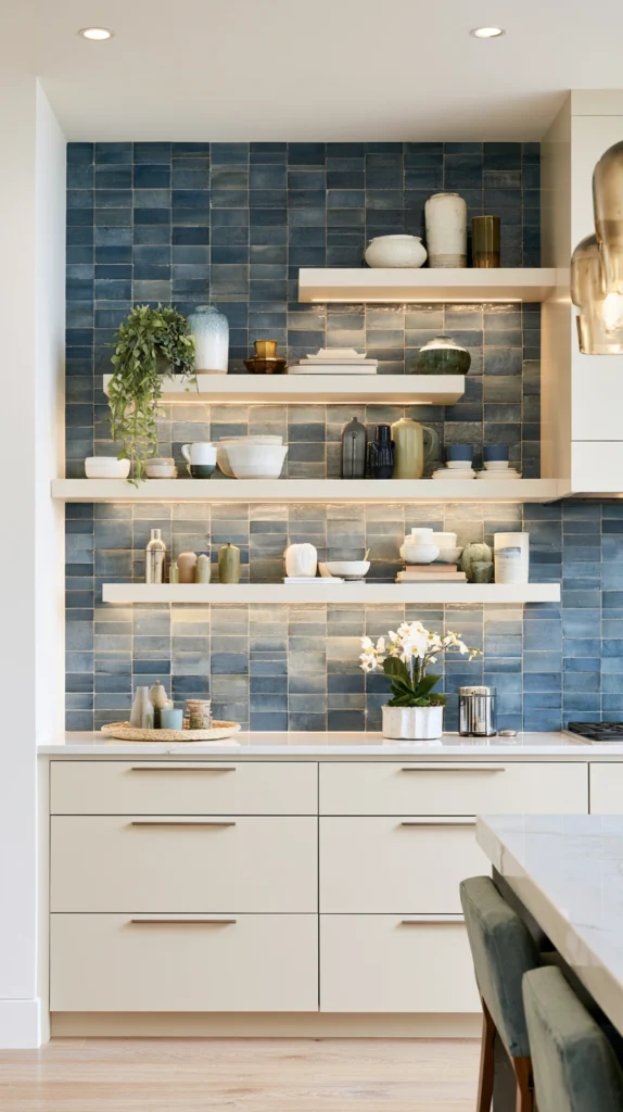 15 Blue Zellige Tile Kitchen Ideas for an Earthy Artisan Look 10 wr 9