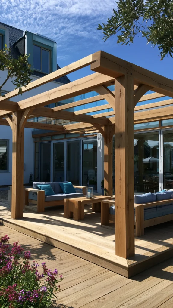 15 Warm Wood Outdoor Furniture Ideas That Age Beautifully in Any Garden 7 ws 6