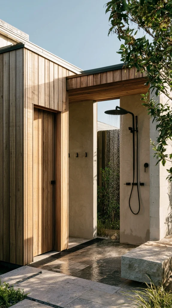 15 Summer Outdoor Shower Ideas That Feel Luxurious 11 yd 10