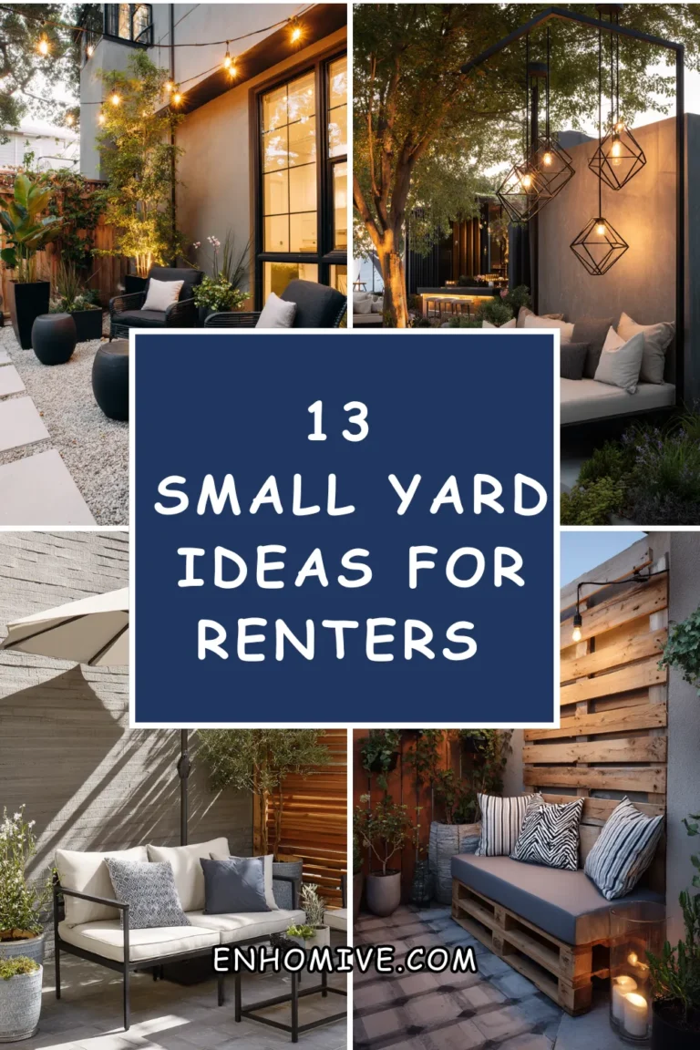 13 Small Yard Ideas for Renters Who Can’t Landscape